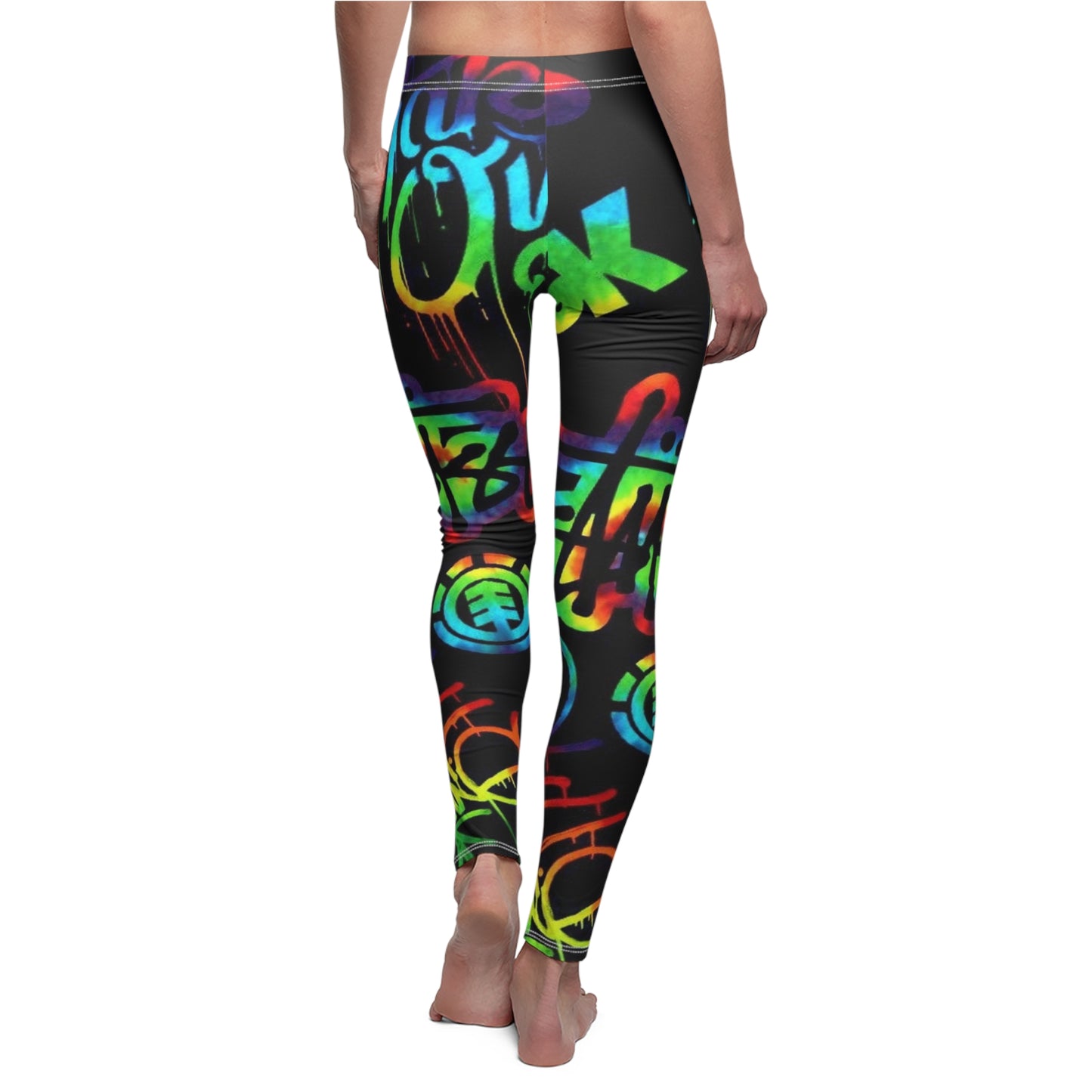 Legging Street Graffiti Neon
