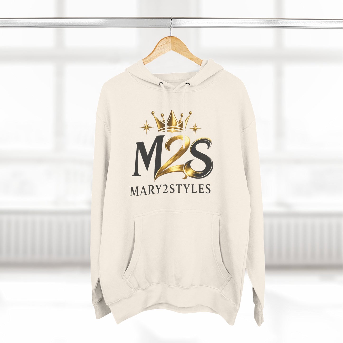 Mary2Styles Signature Collection™ – Hoodie Premium Unisexe | Sandshell