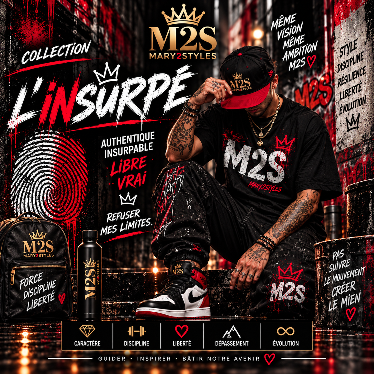 L’Insurpé | Collection streetwear originale M2S