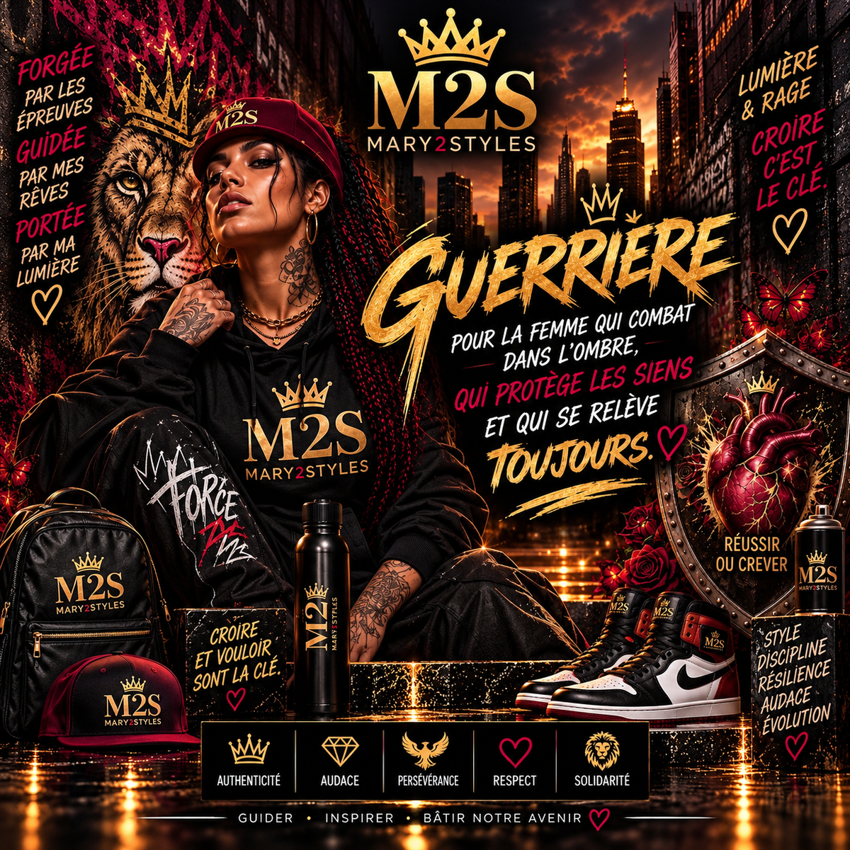 Guerrière | Collection M2S Mary2Styles