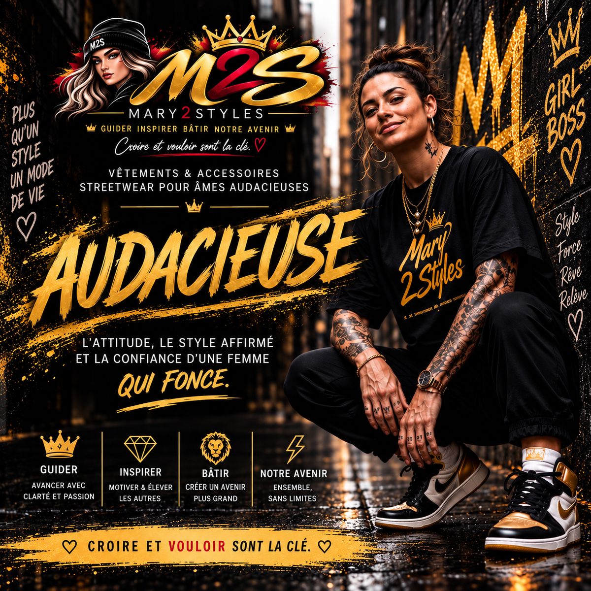 Audacieuse | Collection M2S Mary2Styles
