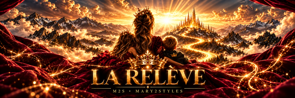 La Relève Mary2Styles, enfants regardant un royaume lumineux et leur avenir