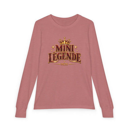Chandail manches longues enfant M2S – Mini Légende • Futur