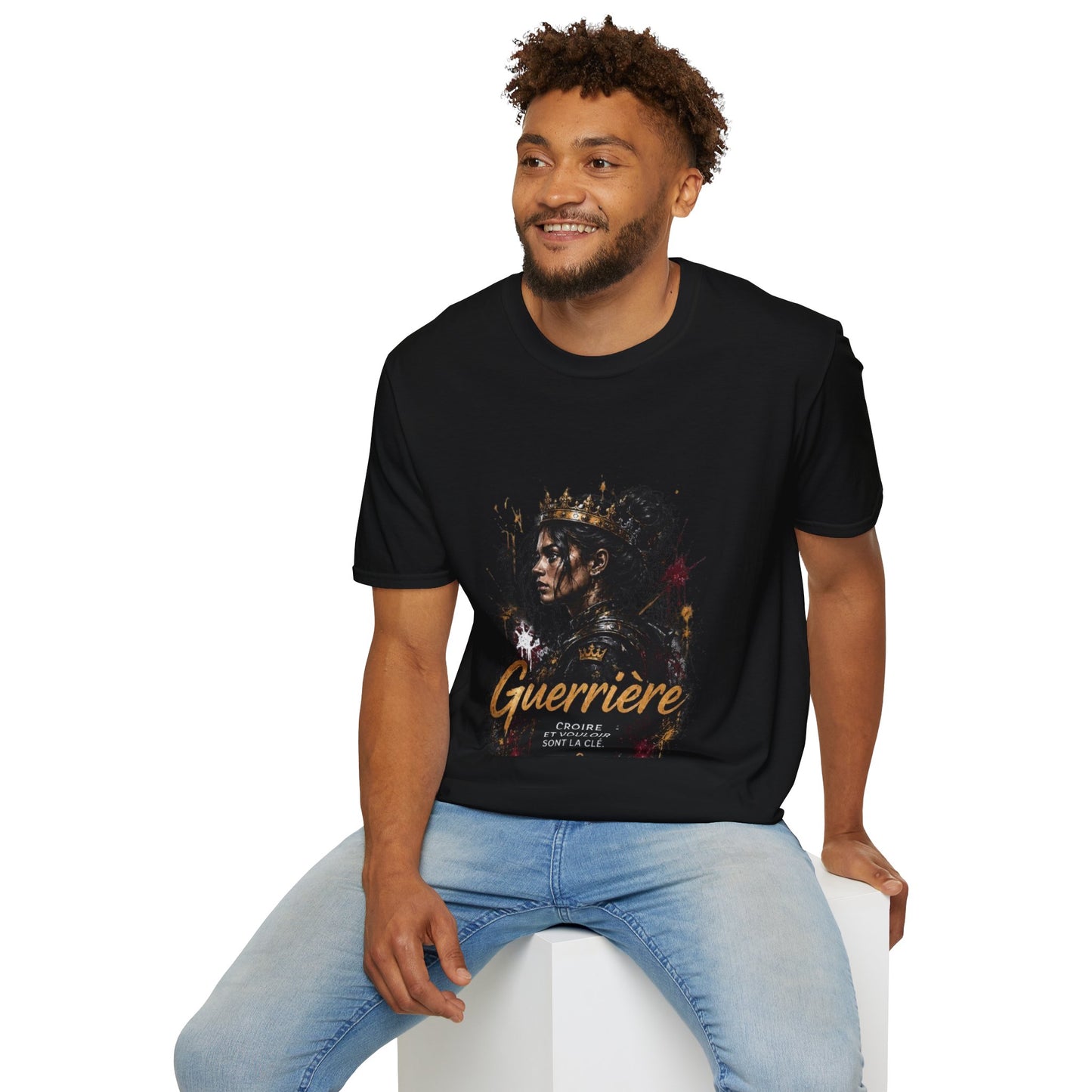 T-shirt M2S Guerrière – Croire et vouloir sont la clé