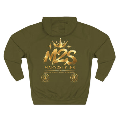 M2S | Hoodie Signature – Couronne Or