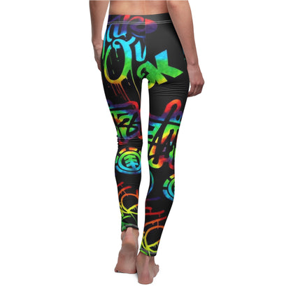 Legging Street Graffiti Neon