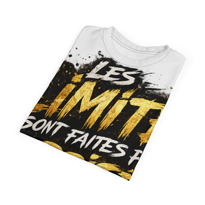 T-shirt Les limites sont faites pour être brisées