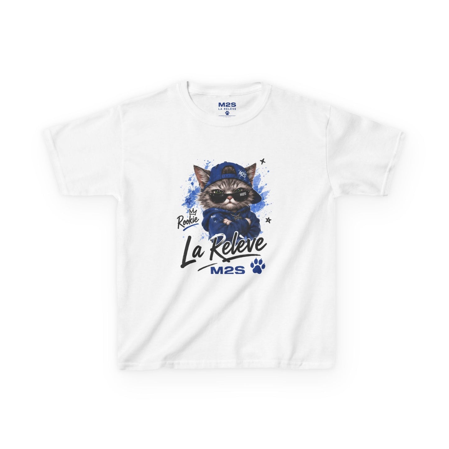 T-shirt enfant M2S La Relève — Rookie bleu
