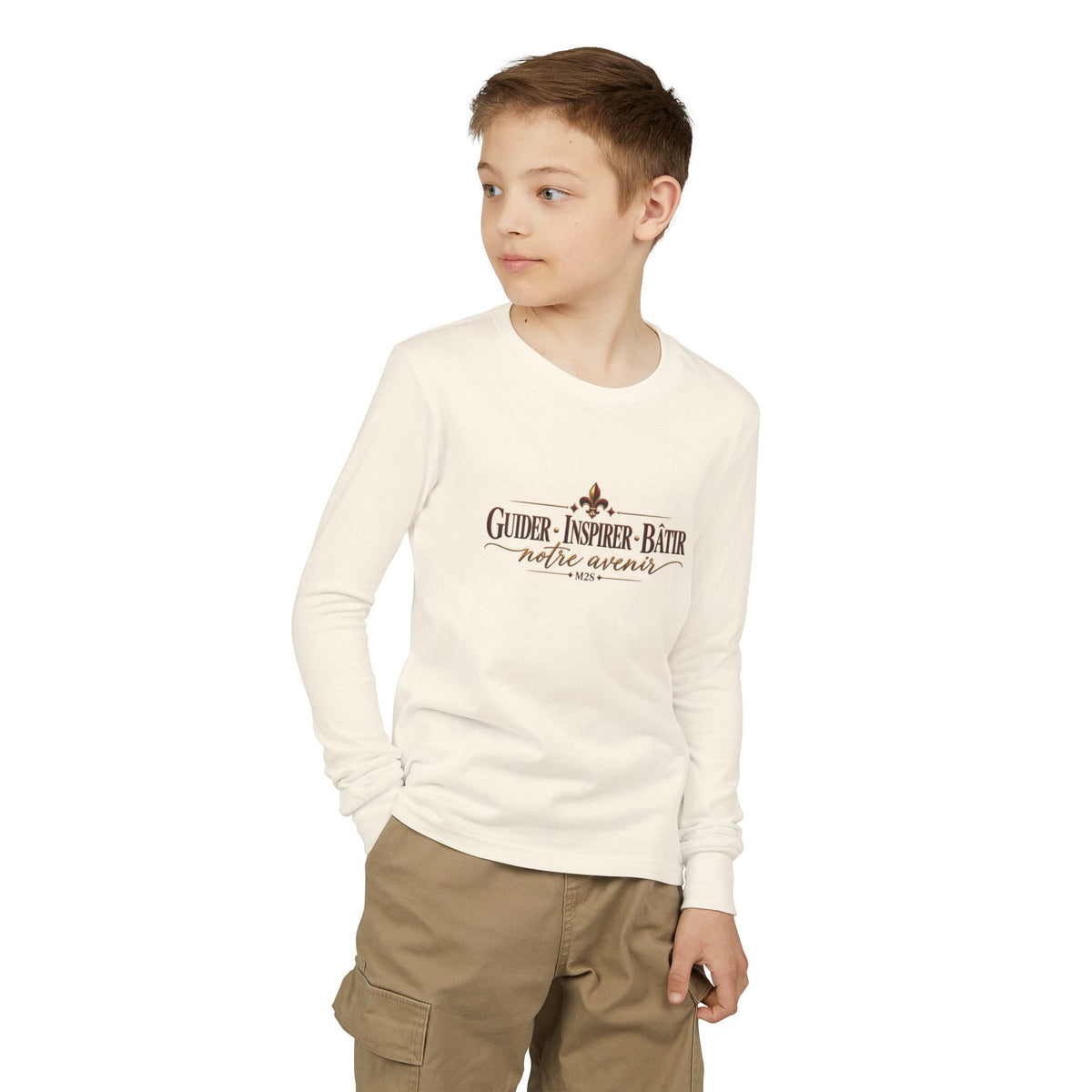 Chandail manches longues enfant M2S | Guider • Inspirer • Bâtir notre avenir
