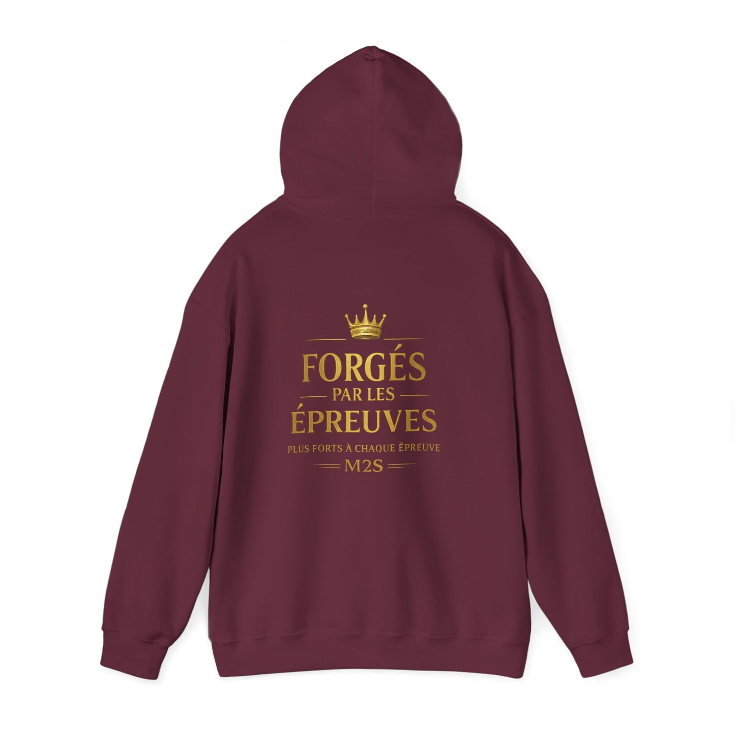 Hoodie Forgés par les Épreuves – Édition Signature Bourgogne | Mary2Styles