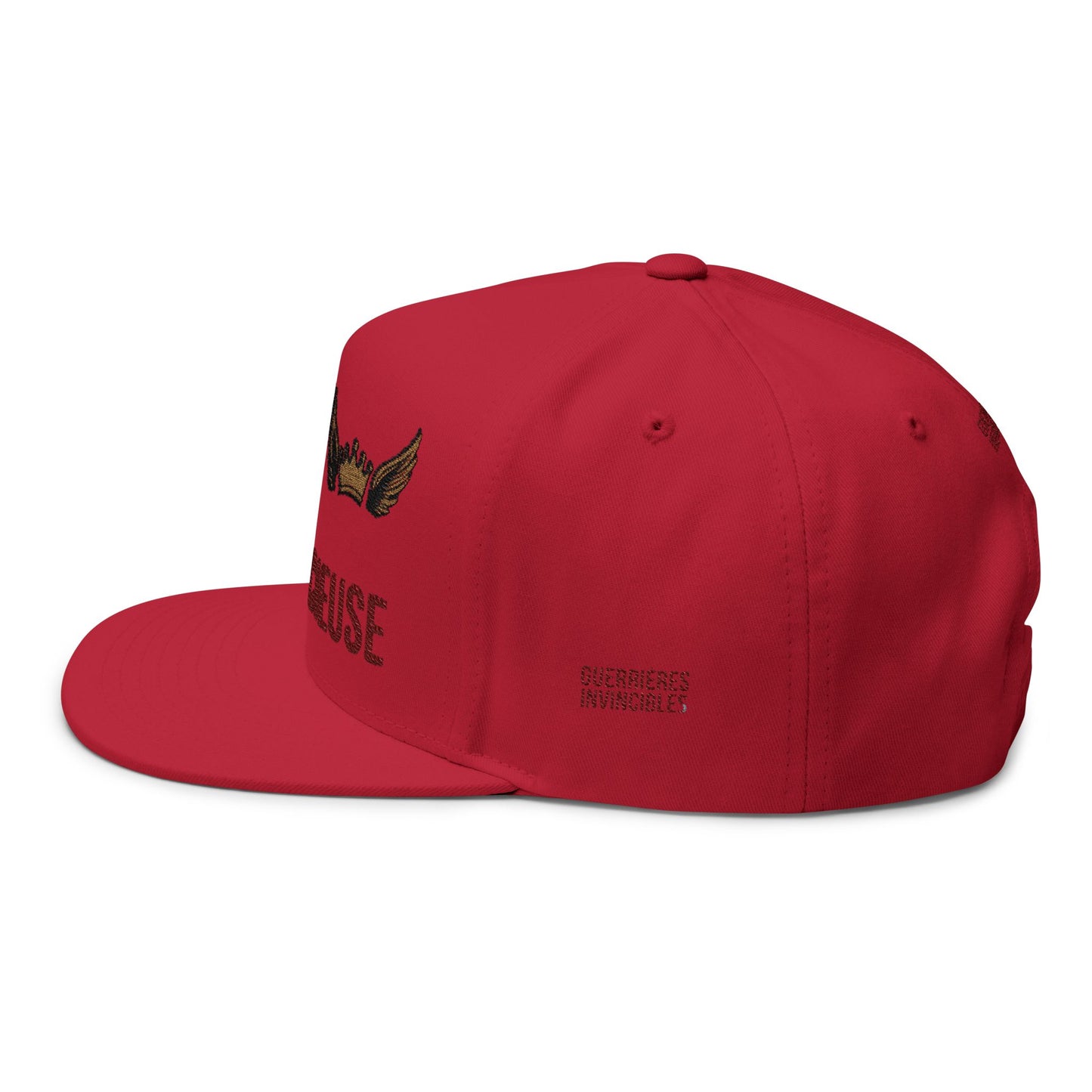 Casquette Flat Bill Broidée "M2S L’Audacieuse" – Style Urbain