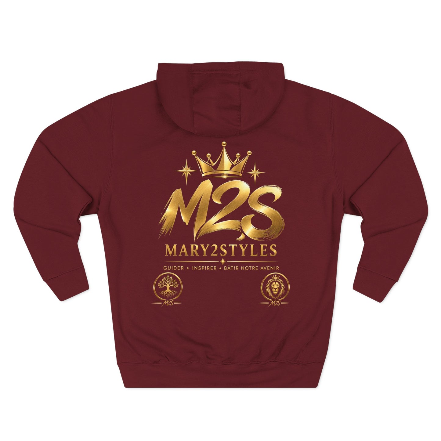 M2S | Hoodie Signature – Couronne Or