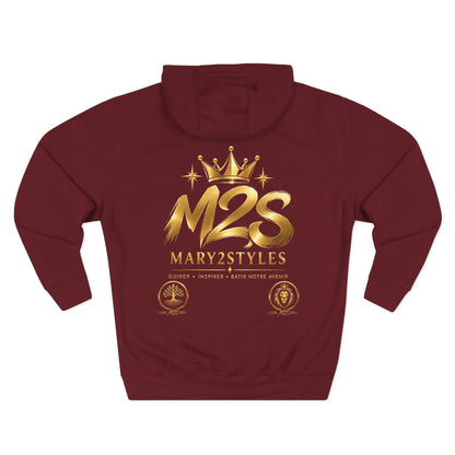 M2S | Hoodie Signature – Couronne Or