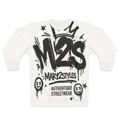 Sweatshirt Premium « Mary2Styles » – L'Art Urbain à Fleur de Peau