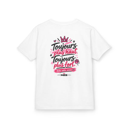 T-shirt enfant Juliette – Toujours plus haut | La Relève M2S