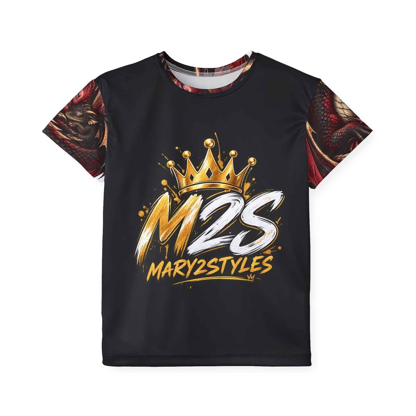 T-shirt enfant Petit Dragon — Toujours sous mon aile | M2S