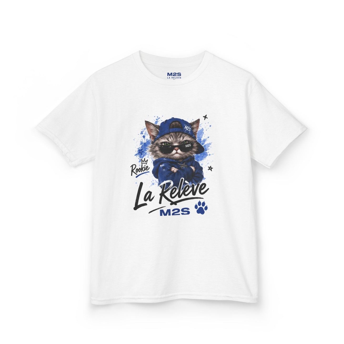 T-shirt enfant M2S La Relève — Rookie bleu