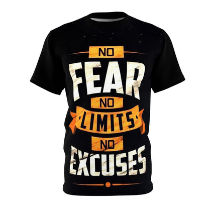 T-shirt Homme – "No Fear, No Limits, No Excuses