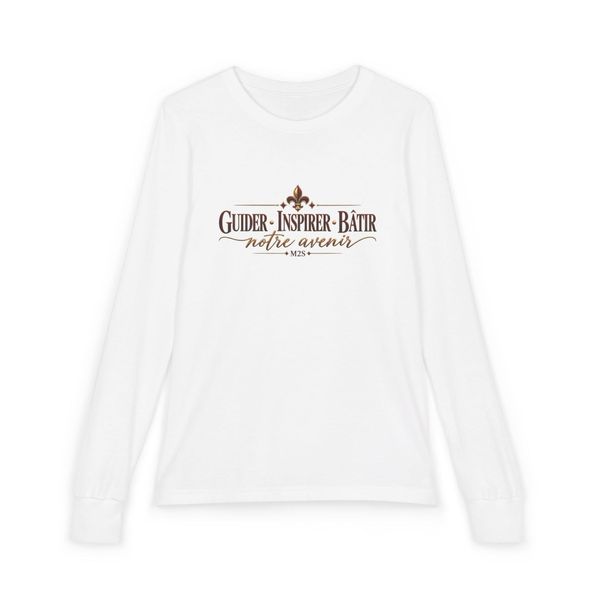 Chandail manches longues enfant M2S | Guider • Inspirer • Bâtir notre avenir