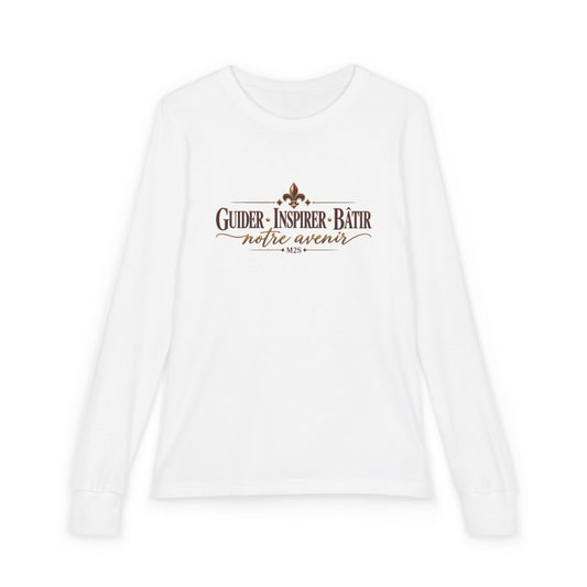 Chandail manches longues enfant M2S | Guider • Inspirer • Bâtir notre avenir