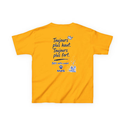 T-shirt enfant M2S La Relève — Rookie bleu