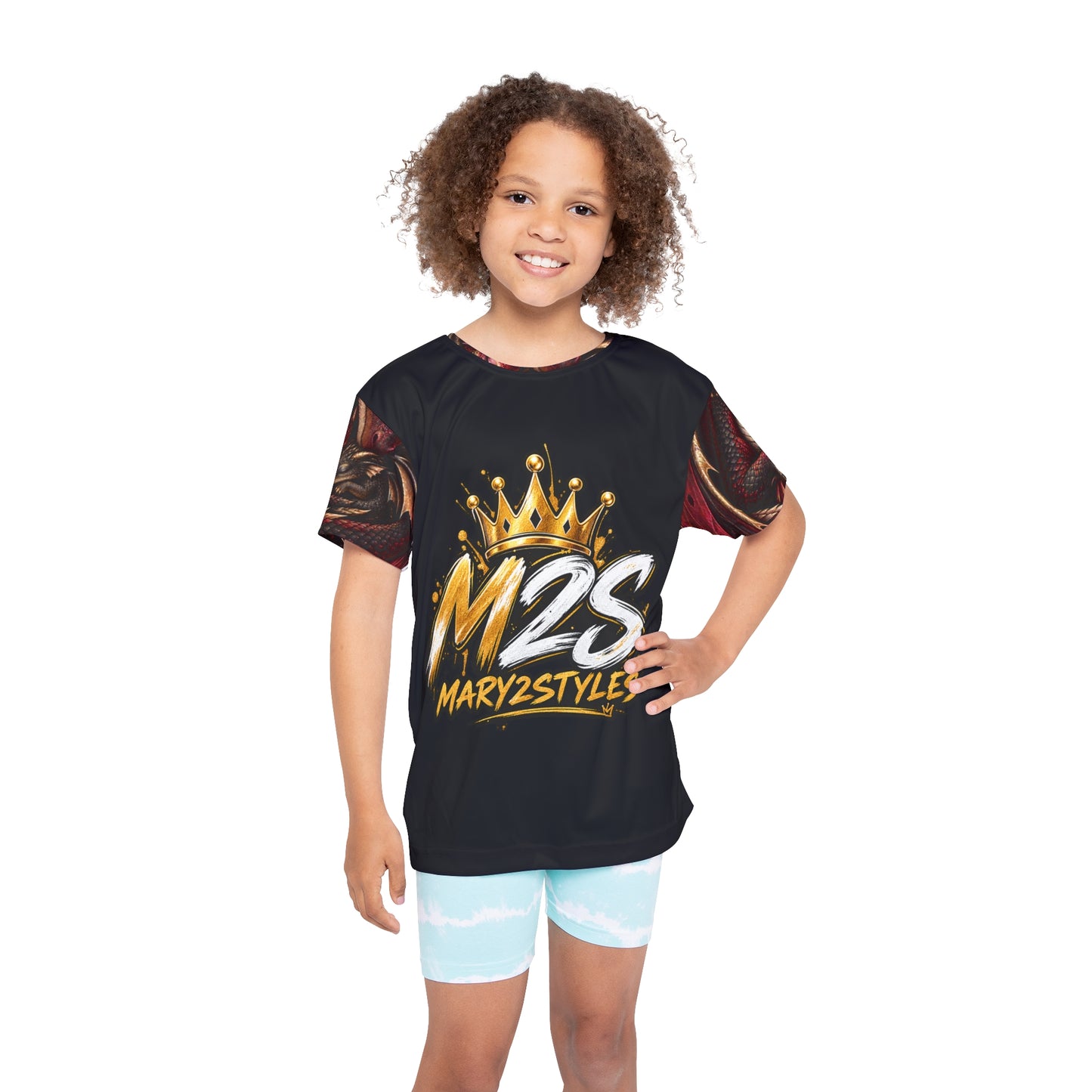 T-shirt enfant Petit Dragon — Toujours sous mon aile | M2S