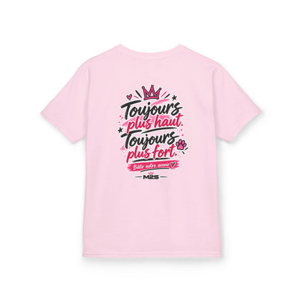 T-shirt enfant Juliette – Toujours plus haut | La Relève M2S
