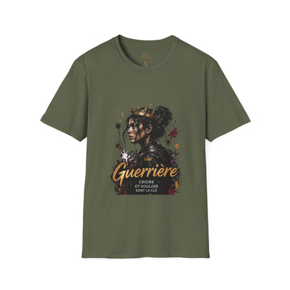 T-shirt M2S Guerrière – Croire et vouloir sont la clé