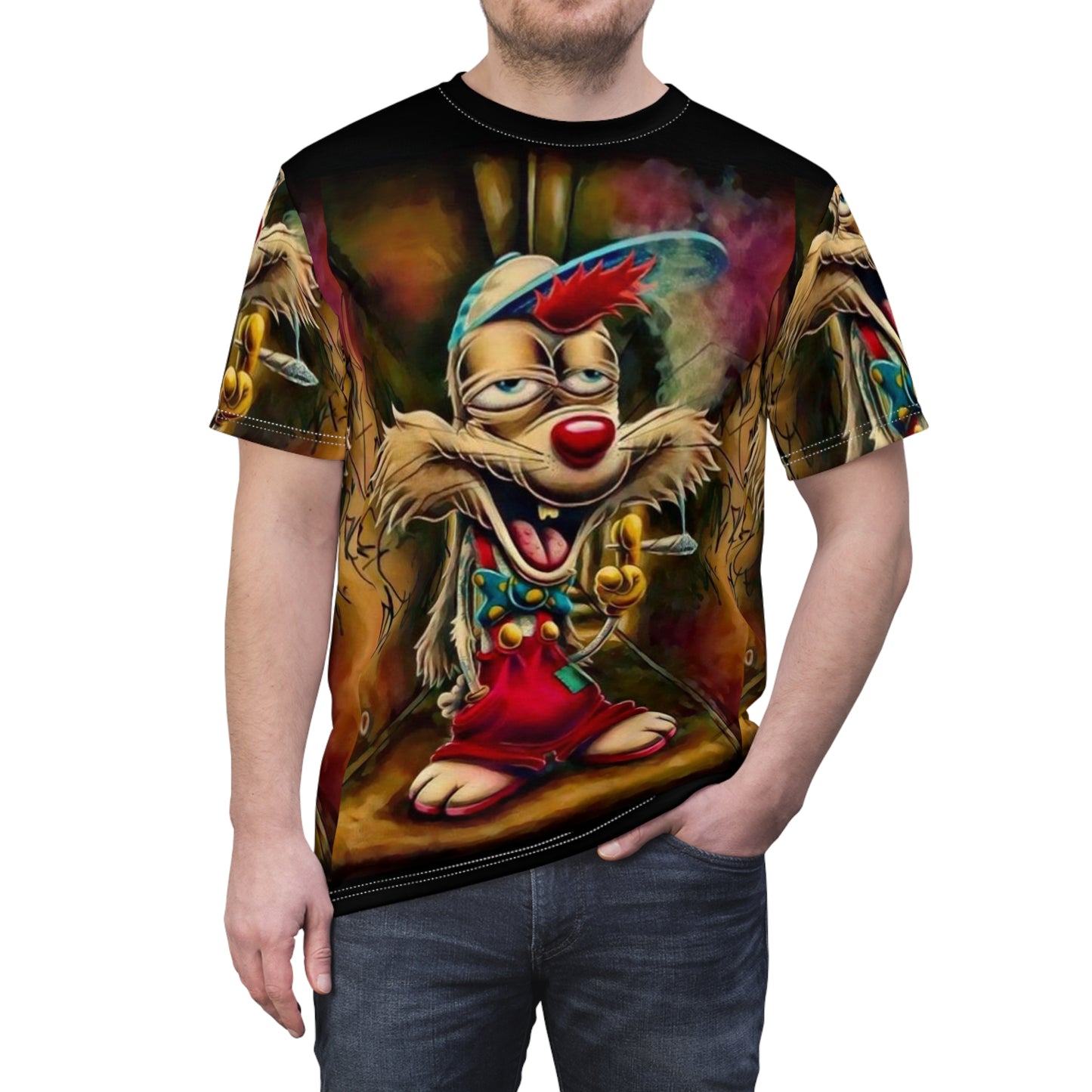 Cartoon Badass T-shirt – Urban and Insolent Style.