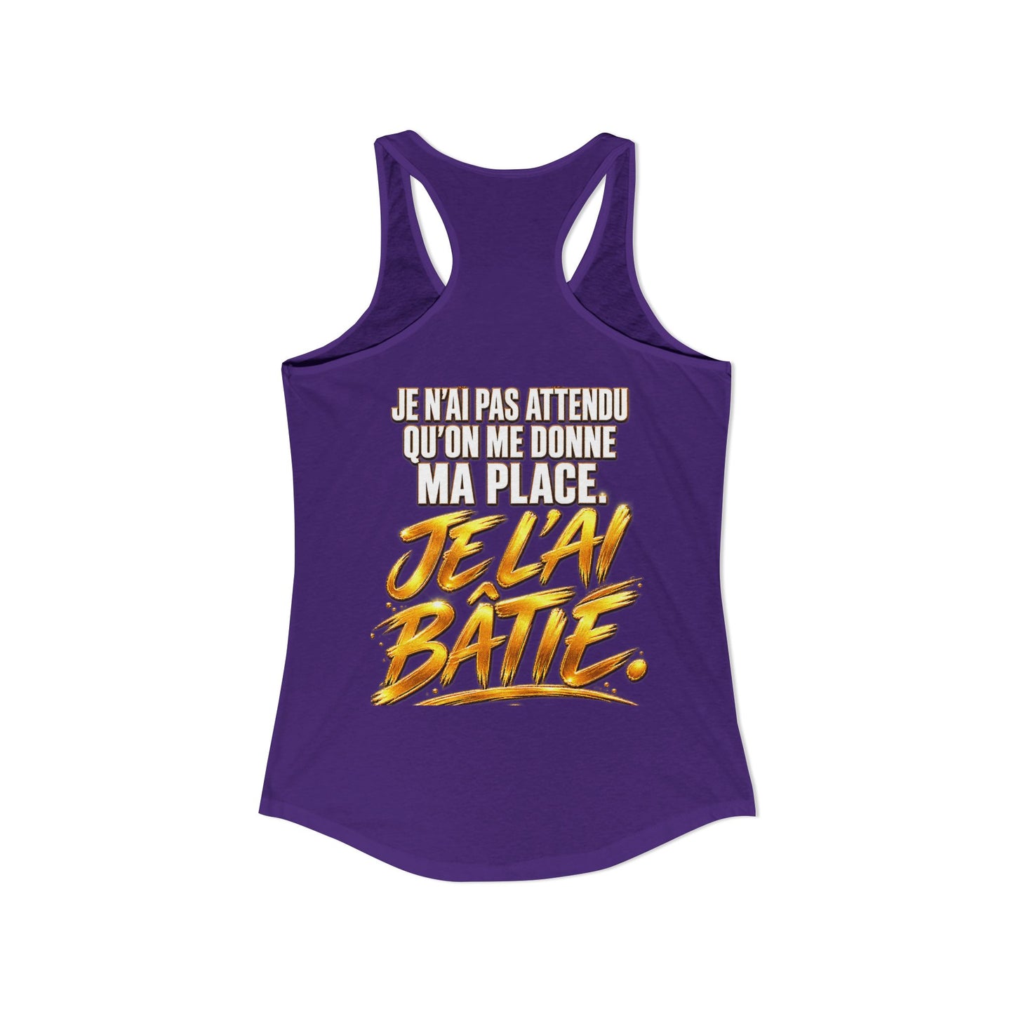 Camisole femme Réussir — Je l’ai bâtie | M2S