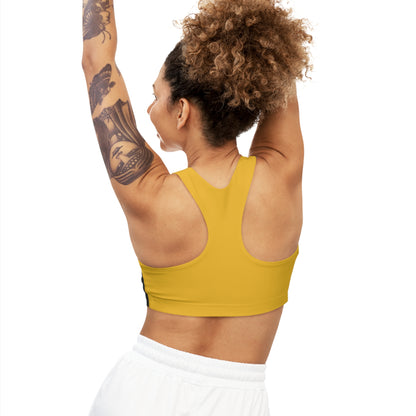 “Never Give Up” Sports Bra – Support and Motivation in One Design.