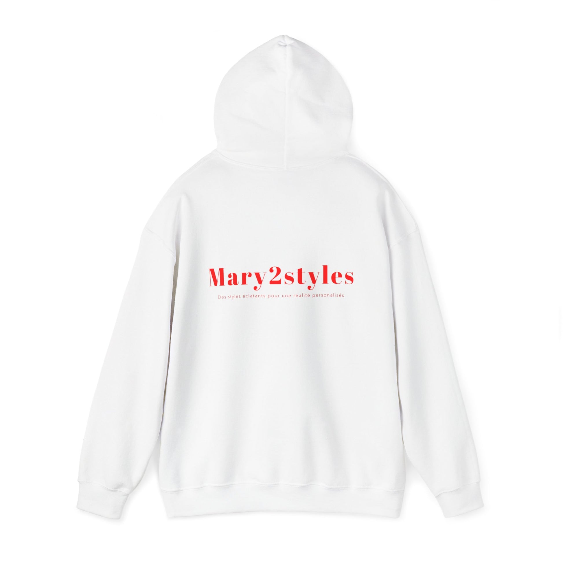 Hoodie à capuchon Mary 2 style unisexe style futuriste | Mary2styles