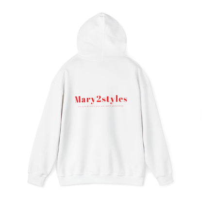 Hoodie à capuchon Mary 2 style unisexe style futuriste | Mary2styles