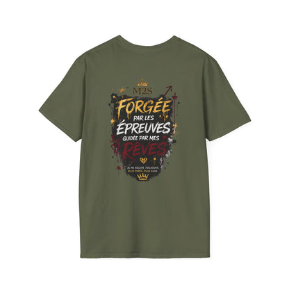 T-shirt M2S Guerrière – Croire et vouloir sont la clé