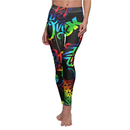 Legging Street Graffiti Neon