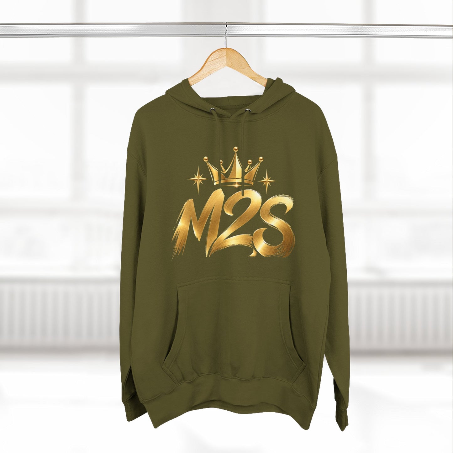 M2S | Hoodie Signature – Couronne Or