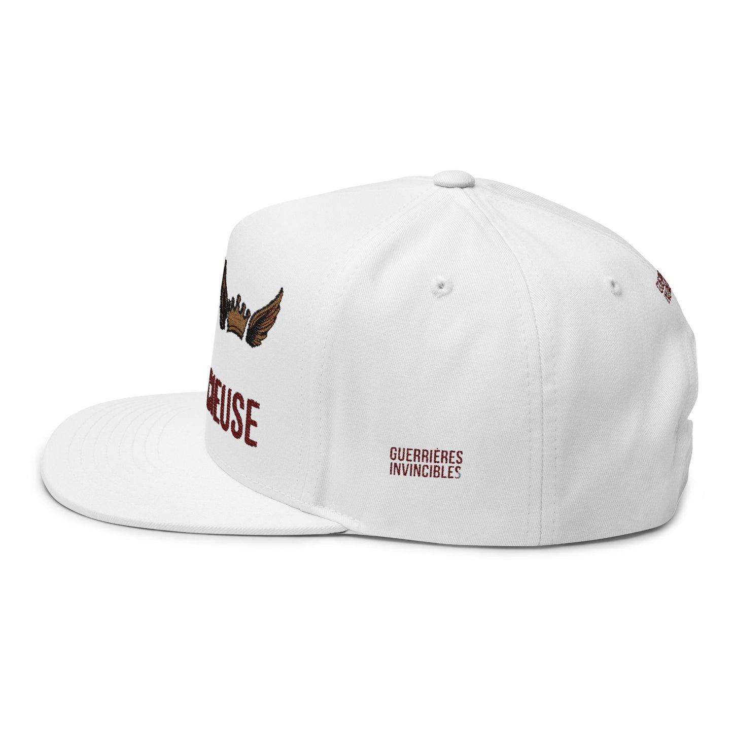 Casquette Flat Bill Broidée "M2S L’Audacieuse" – Style Urbain