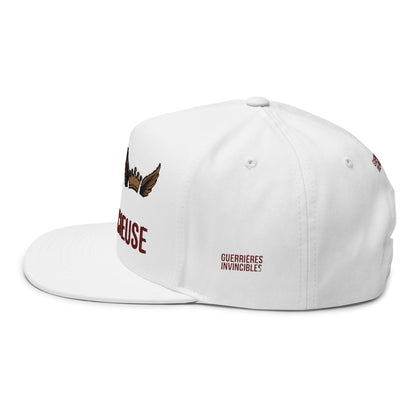Casquette Flat Bill Broidée "M2S L’Audacieuse" – Style Urbain