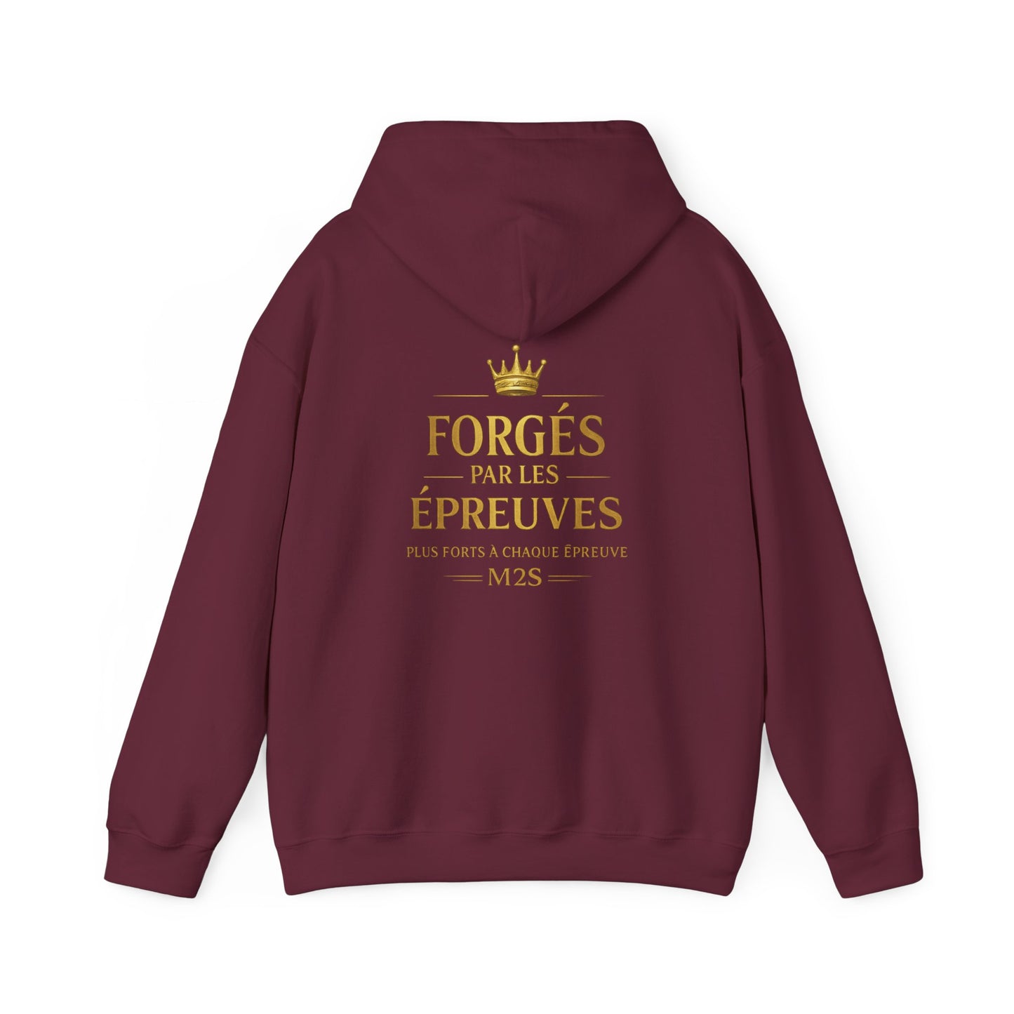 Hoodie Forgés par les Épreuves – Édition Signature Bourgogne | Mary2Styles