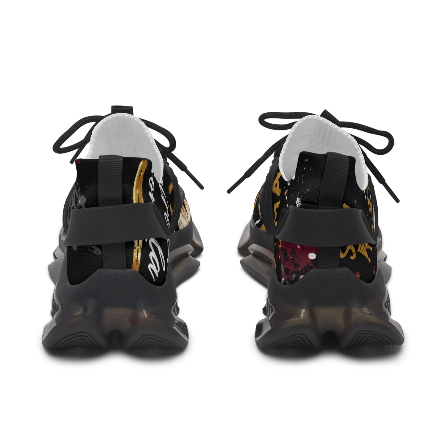 Sneakers M2S Signature – Couronne Noire & Or