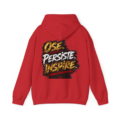 Hoodie M2S Signature – Ose. Persiste. Inspire.