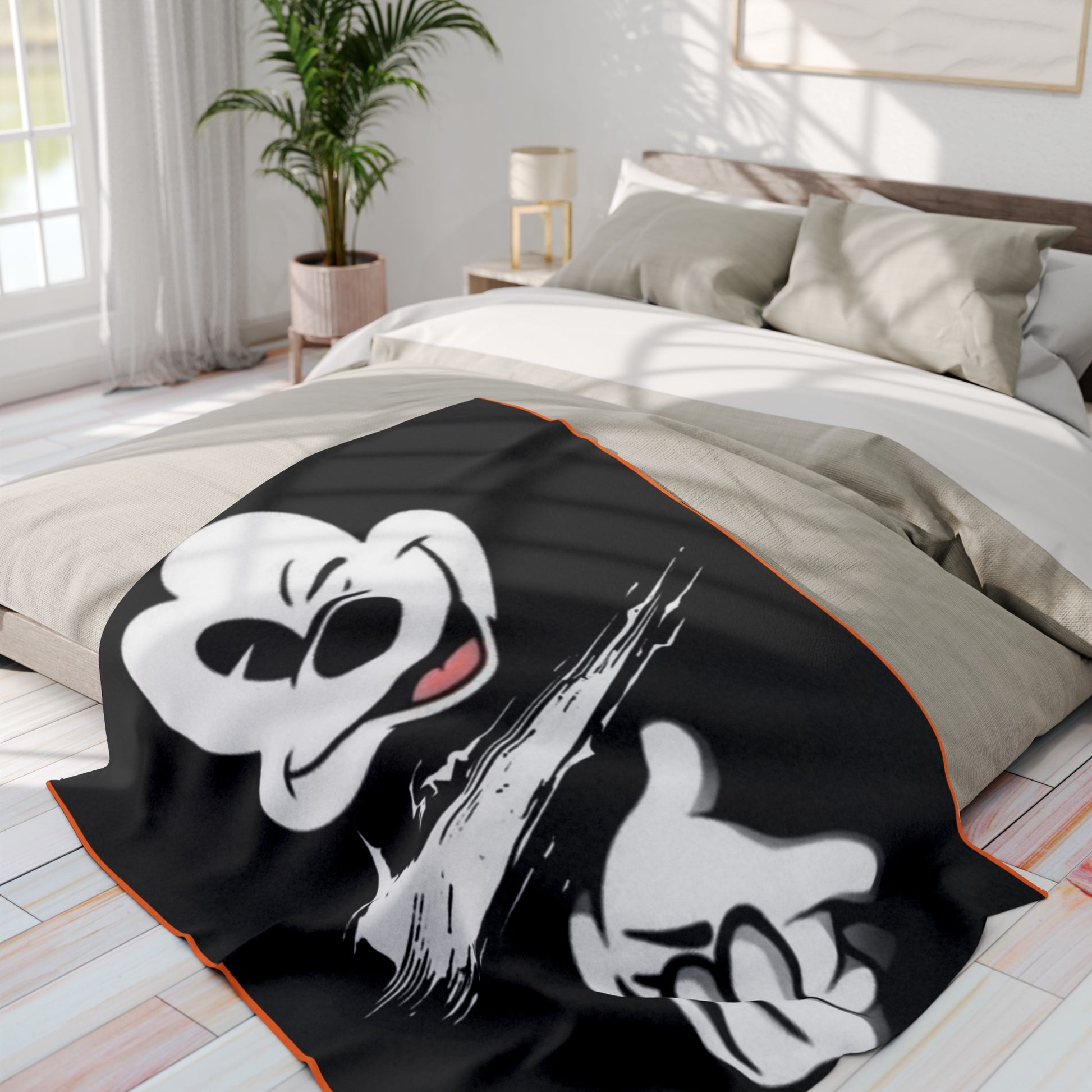 Couverture amusante doudou Mickey | Mary2styles