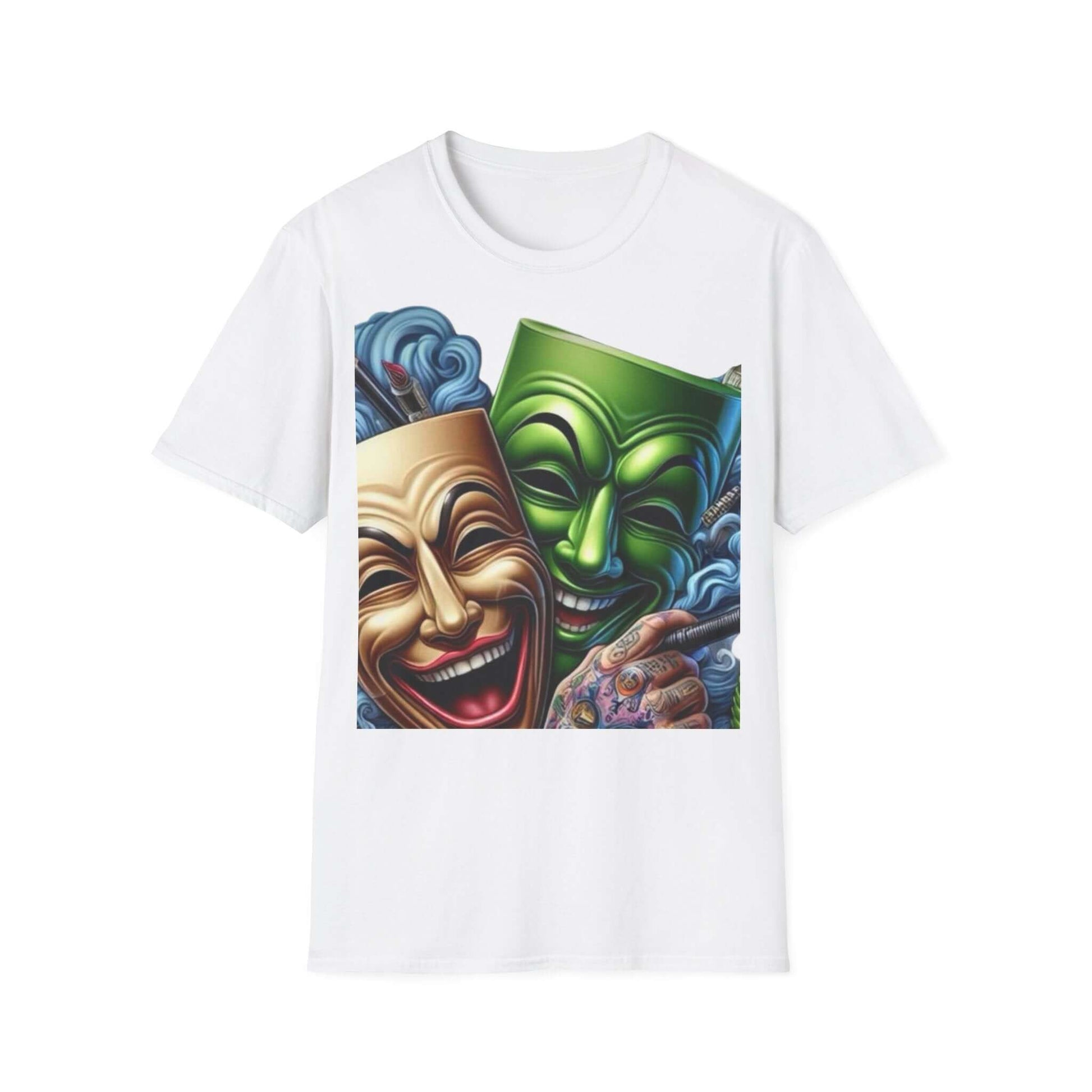 T-Shirt homme design ´´Masques anonymous’´ | Mary2styles