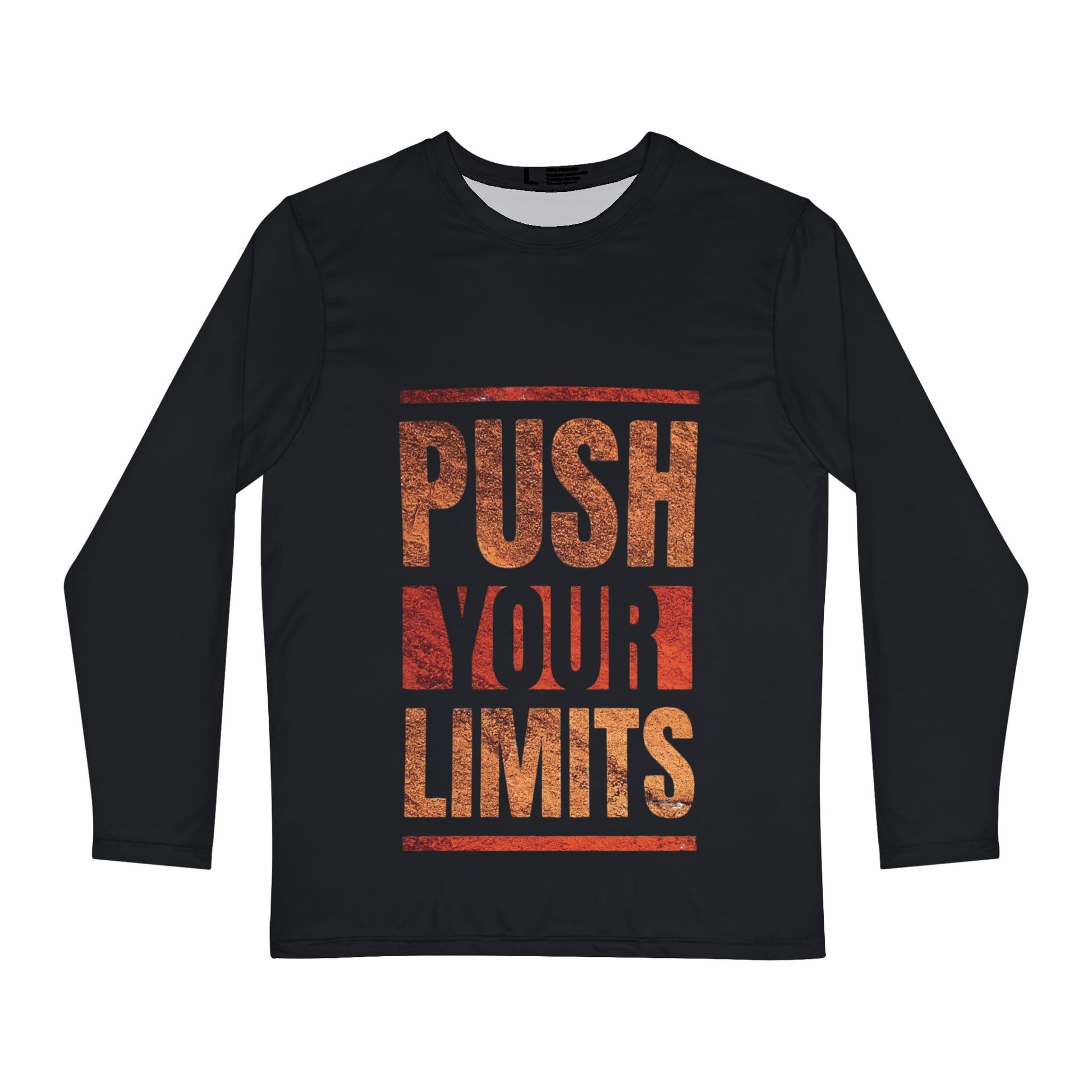 Chandail manche longue homme design ''Push your limits'' | Mary2styles