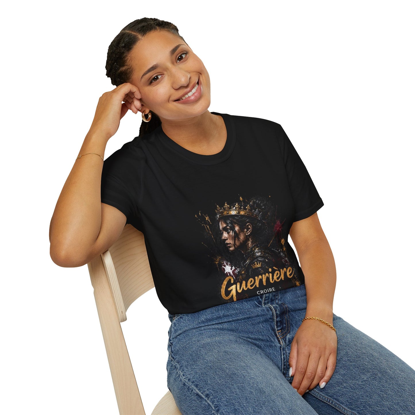 T-shirt M2S Guerrière – Croire et vouloir sont la clé