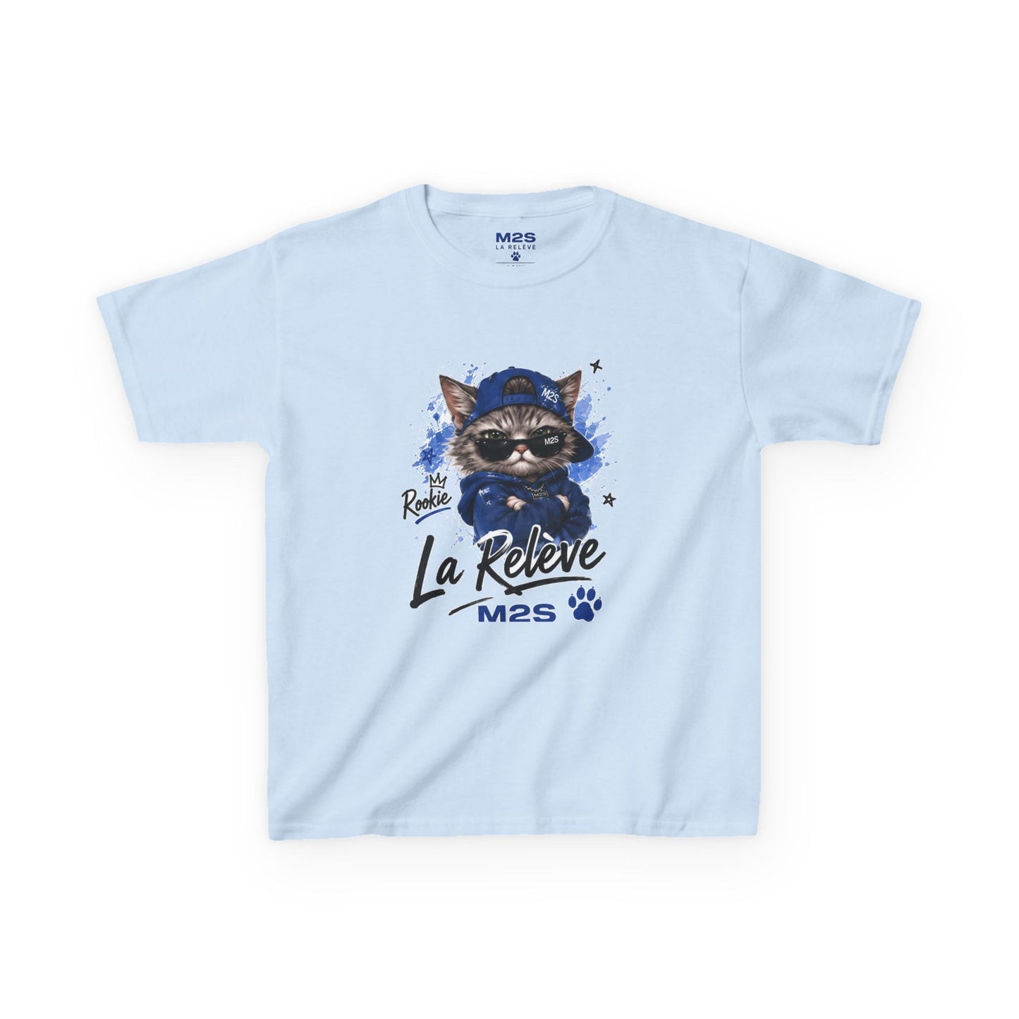 T-shirt enfant M2S La Relève — Rookie bleu