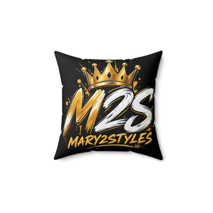 Coussin décoratif M2S Signature – Croire et vouloir sont la clé