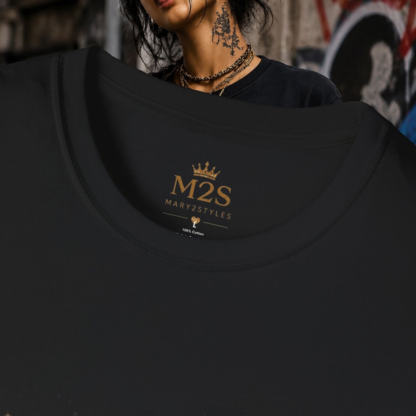 T-shirt M2S Guerrière – Croire et vouloir sont la clé