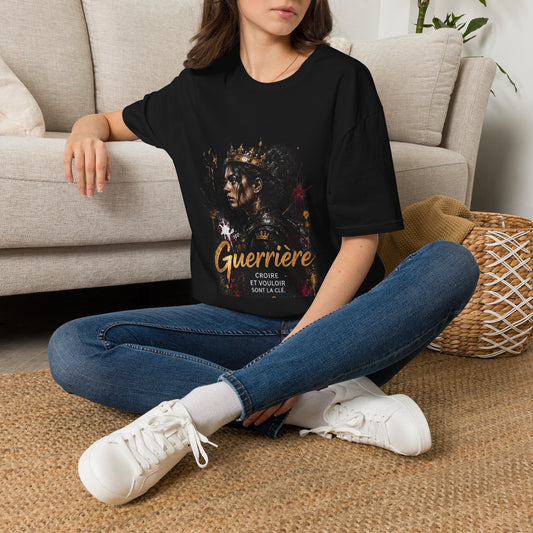 T-shirt M2S Guerrière – Croire et vouloir sont la clé