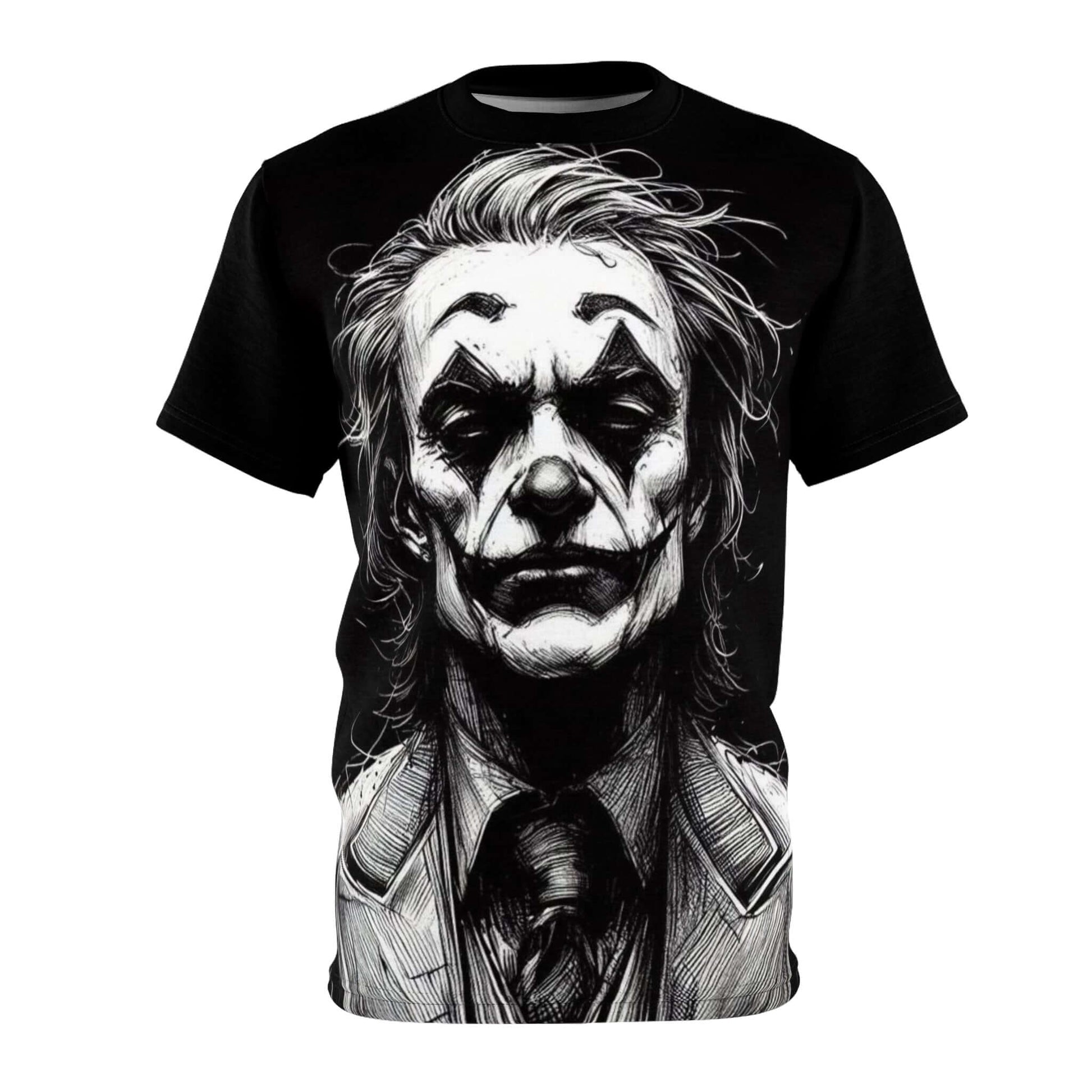 t-shirt pour homme design "jokeur noir et blanc". | Mary2styles